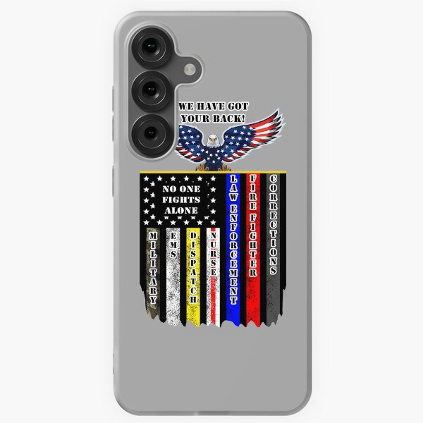 Item preview, First Responder Vertical Flag With Eagle - Military, EMS, Dispatch, Nurse, Police, Firefighter, Corrections designed and sold by DonaldsGraphics.