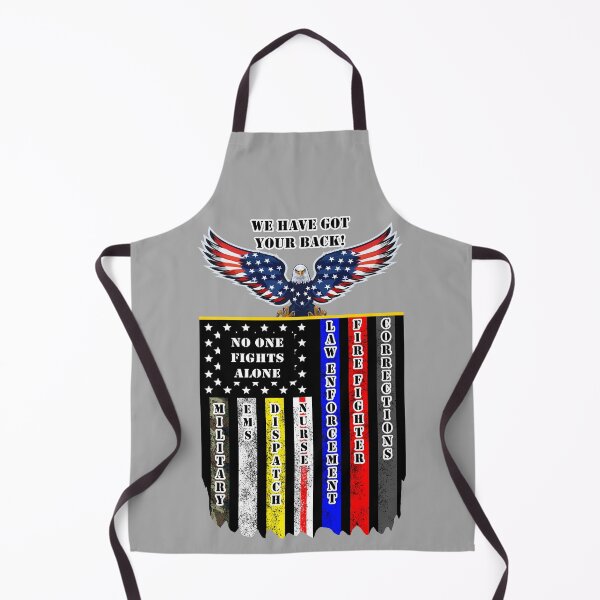 Item preview, First Responder Vertical Flag With Eagle - Military, EMS, Dispatch, Nurse, Police, Firefighter, Corrections designed and sold by DonaldsGraphics.