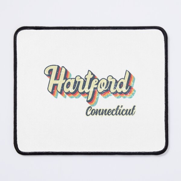 Item preview, Hartford city Connecticut Retro Vintage 70s rainbow designed and sold by Teelogic.