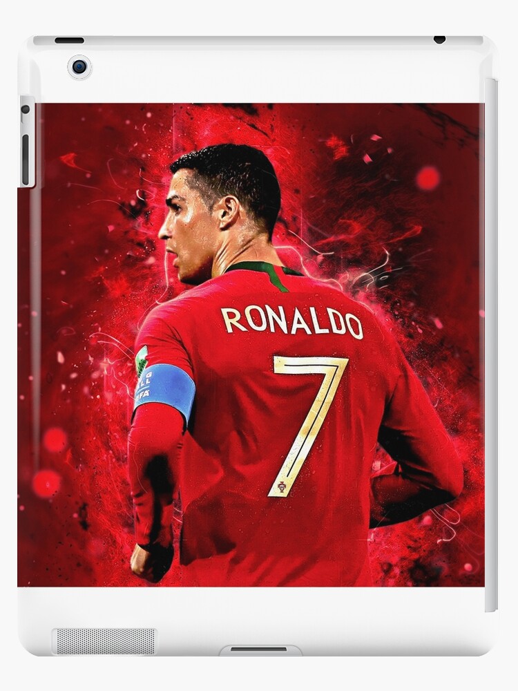 Cristiano Ronaldo Red Jersey Mobile Skin