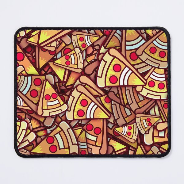 Item preview, Futuristic Cartoon Robot Pepperoni Pizza designed and sold by GrynszpanDezign.