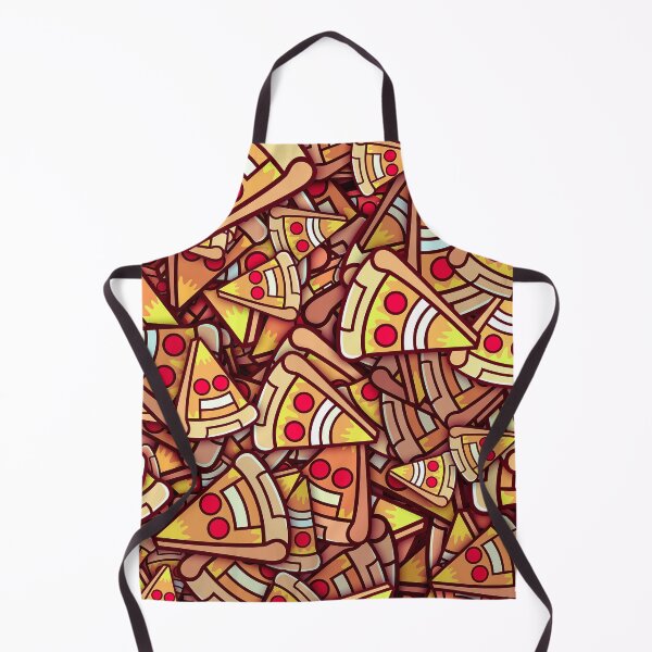 Item preview, Futuristic Cartoon Robot Pepperoni Pizza designed and sold by GrynszpanDezign.