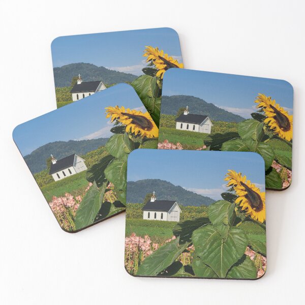 Item preview, Chapel Surrounded by Sunflowers, Chilliwack, British Columbia, Canada designed and sold by Jewelspride.