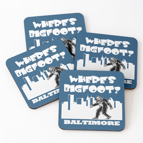 Item preview, Bigfoot in -Baltimore Bigfoot gifts Maryland  designed and sold by BRtisticDesigns.
