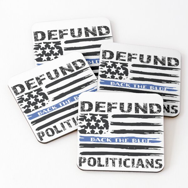 Item preview, Defund Politicians Back The Blue designed and sold by AR Studios.