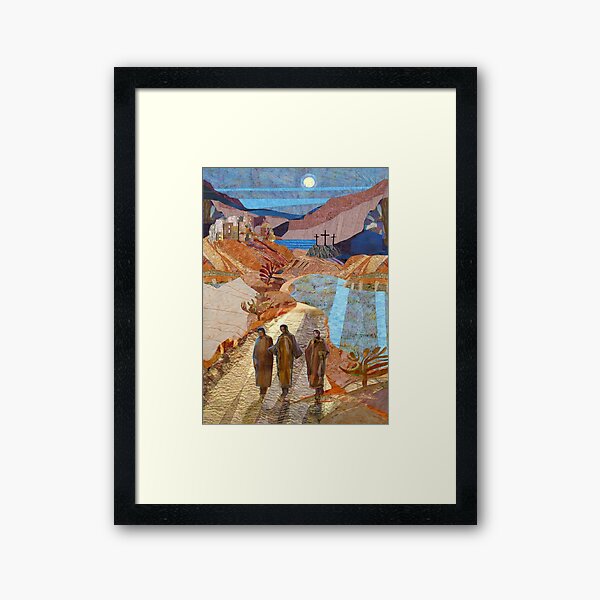 Vista previa del artículo con la obra «Camino a Emaús», diseñado y vendido por carmenjimnez.