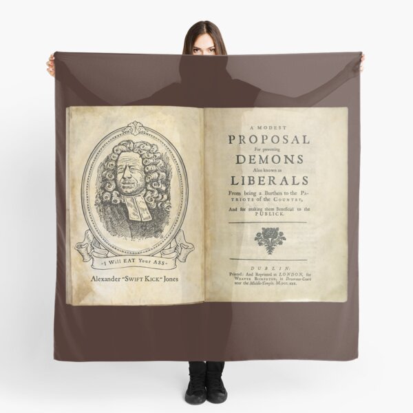 Alex Jones' Modest Proposal Scarf