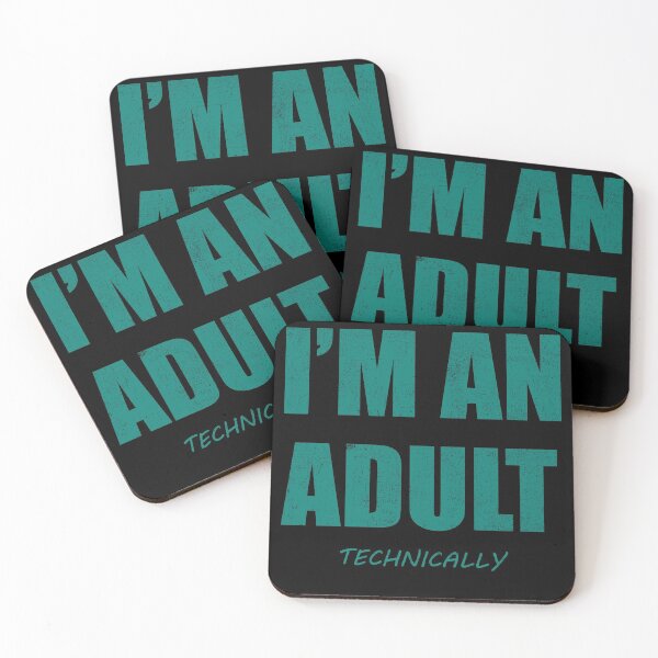 Item preview,  I'm An Adult designed and sold by freeArt10.