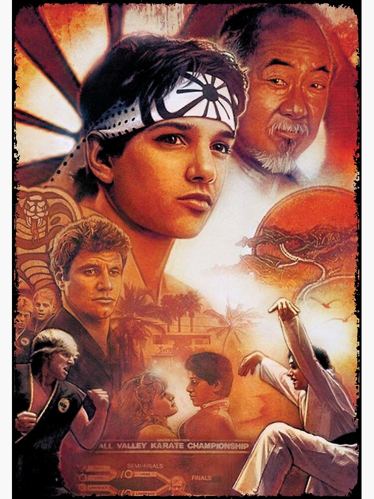 "DANIEL LARUSSO" Poster for Sale by milesbow Redbubble
