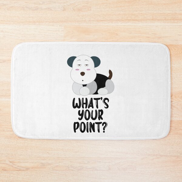 Item preview, What's your point? funny dog designed and sold by 732Studio.