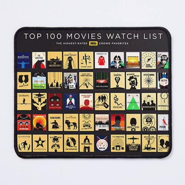 Item preview, top 100 movies watchlist imdb poster designed and sold by carmenjimnez.
