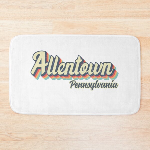 Item preview, Allentown City Pennsylvania Retro Vintage 70s rainbow designed and sold by Teelogic.