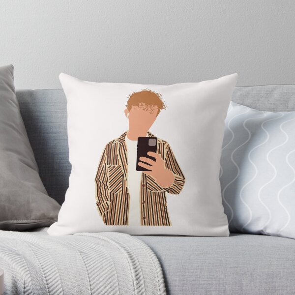 Harry Holland Mirror Selfie Throw Pillow