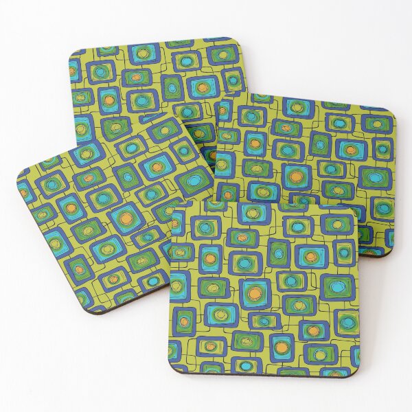Item preview, Retro look Rectangle pattern designed and sold by MHen.
