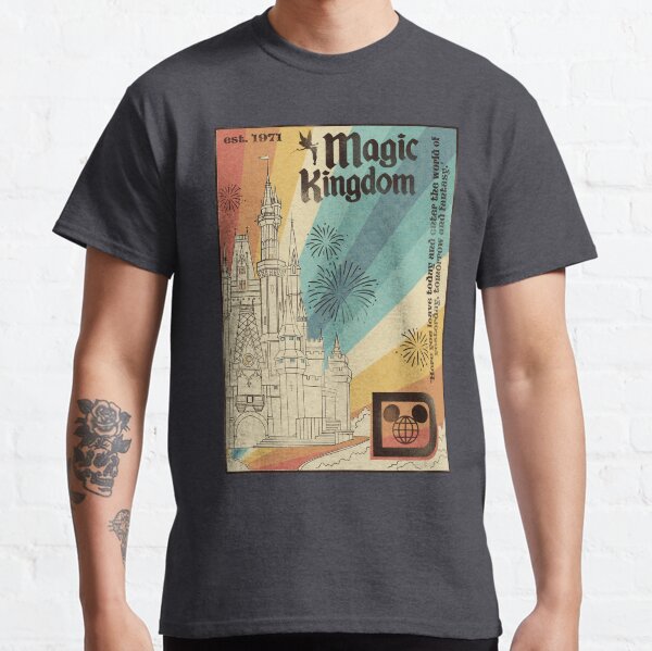 Magic Kingdom (seventies stripes) Classic T-Shirt