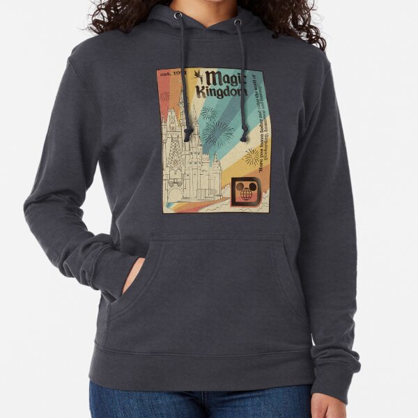 Magic Kingdom (seventies stripes) Lightweight Hoodie