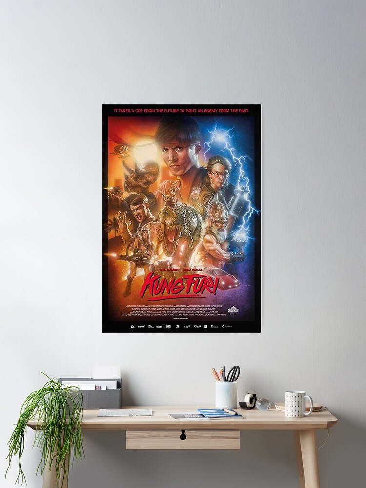 "Kung Fury - Poster" Poster for Sale by carmenjimnez | Redbubble