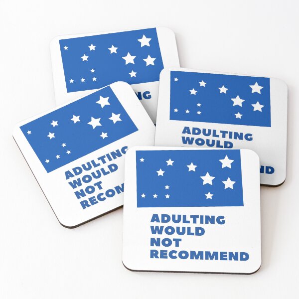 Item preview, Adulting would not recommend designed and sold by Dasun  Max.