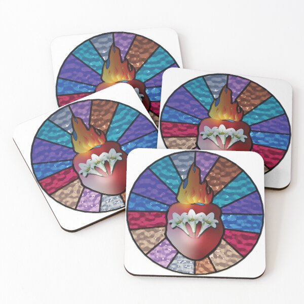 Item preview, Chaste Heart of St. Joseph: Stained Glass Version designed and sold by KTSubz Faith & Fun Designs.
