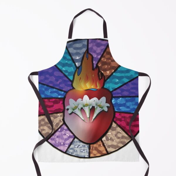 Item preview, Chaste Heart of St. Joseph: Stained Glass Version designed and sold by KTSubz Faith & Fun Designs.