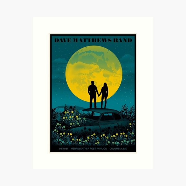 Artikel-Vorschau von TOUR 2021 DER DAVE MERRIWEATHER POST PAVILION MATTHEWS COLUMBIA BAND MD Poster, designt und verkauft von carmenjimnez.