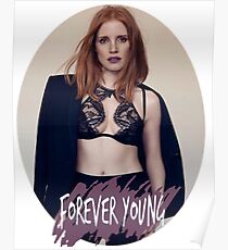 Póster Jessica Chastain | Joven para siempre