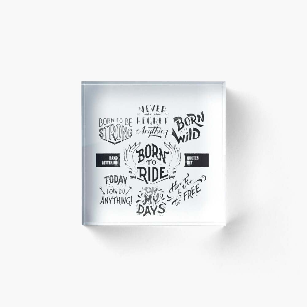 Item preview, Acrylic Block designed and sold by ForeignGang.