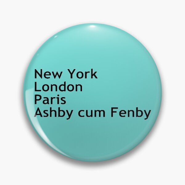 Item preview, New York London Paris Ashby cum Fenby designed and sold by SpottedDick.