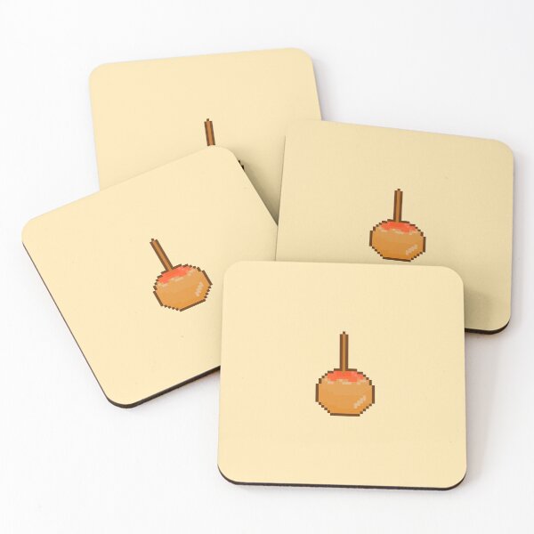 Item preview, Caramel/Candy Apple Pixel Art  designed and sold by tifft.