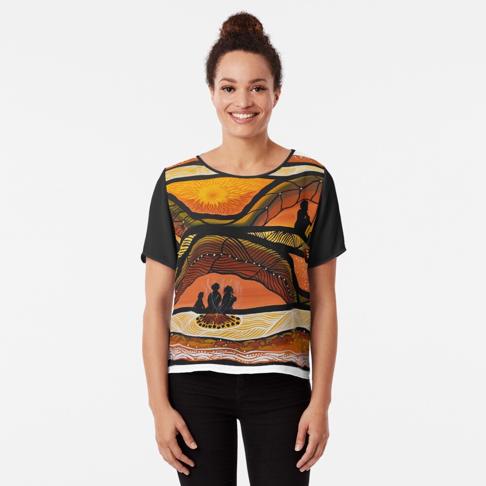 Item preview, Chiffon Top designed and sold by NativeCreations.