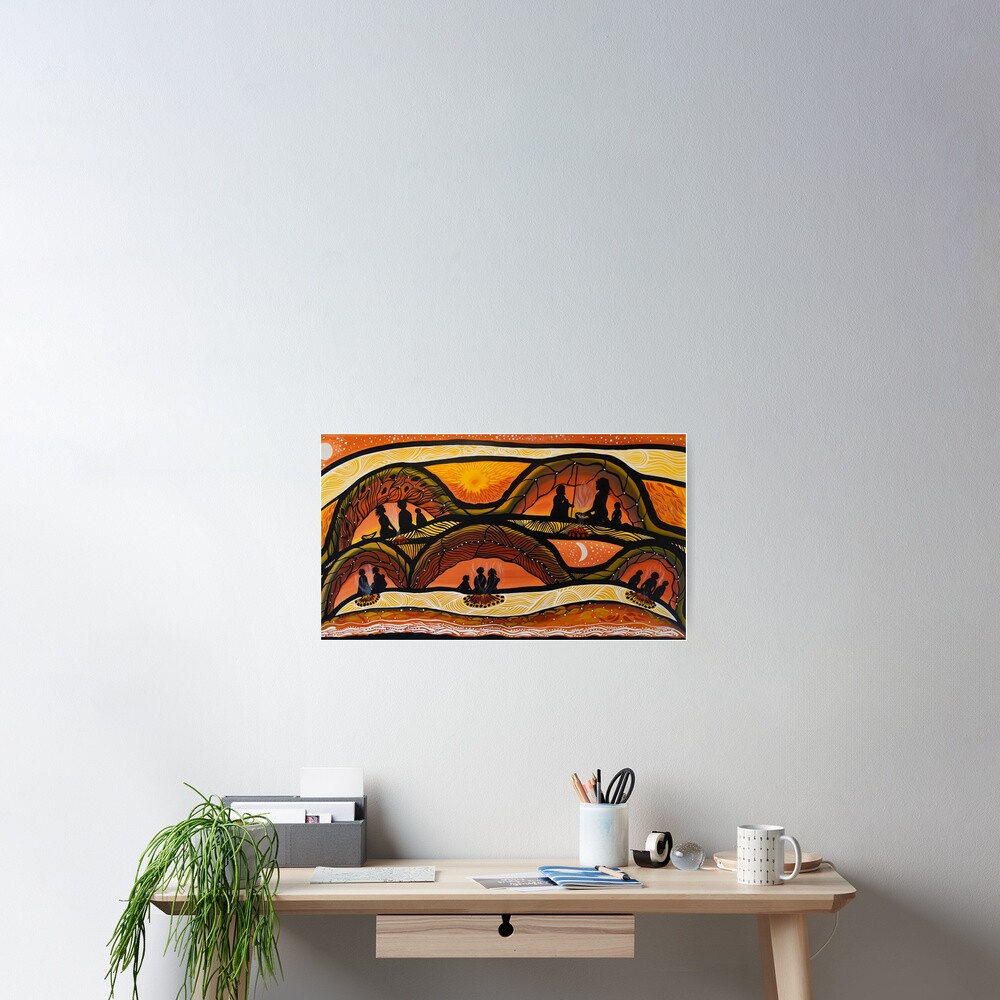 Item preview, Poster designed and sold by NativeCreations.