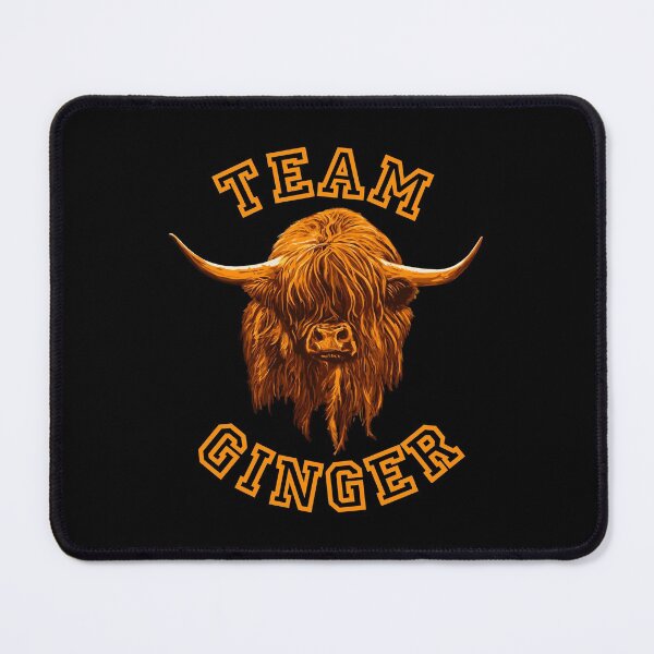 Item preview, Scottish Highland Cow Celebrates Team Ginger designed and sold by tamburroallena.
