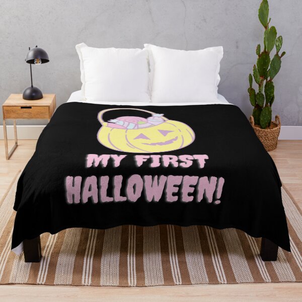 Item preview, FIRST HALLOWEEN CUTE PUMPKIN (Light Colors) designed and sold by Aurinkuu.