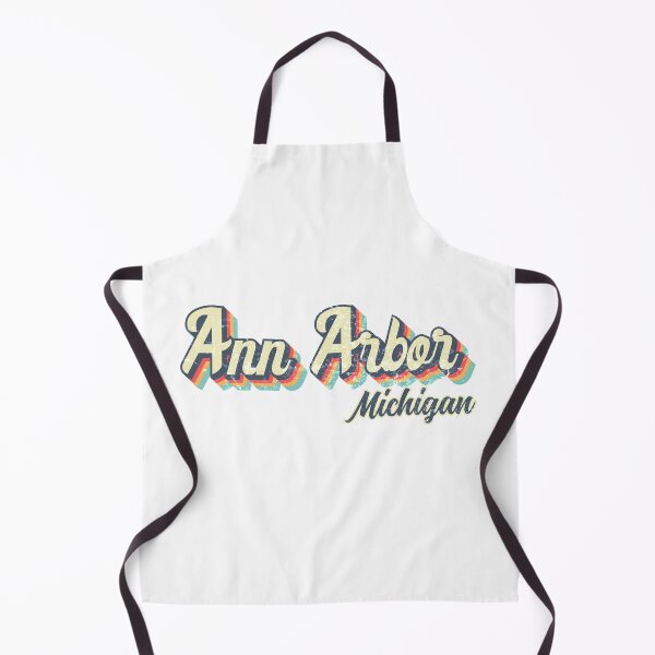 Item preview, Ann Arbor city Michigan Retro Vintage 70s rainbow designed and sold by Teelogic.