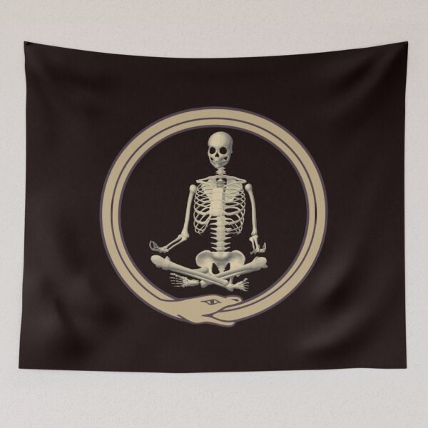 Item preview, MEDITATION SKELETON designed and sold by jmed70.