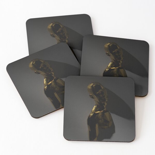 Item preview, Gold figure through wall designed and sold by Bleepfox.