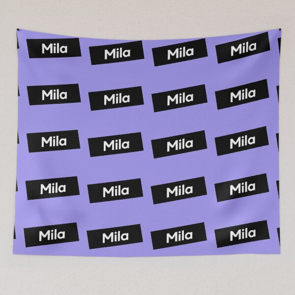 Item preview, Mila, Mila mug, Mila magnet, Mila sticker, Mila mask, Mila travel mug,  designed and sold by PicsByMi.
