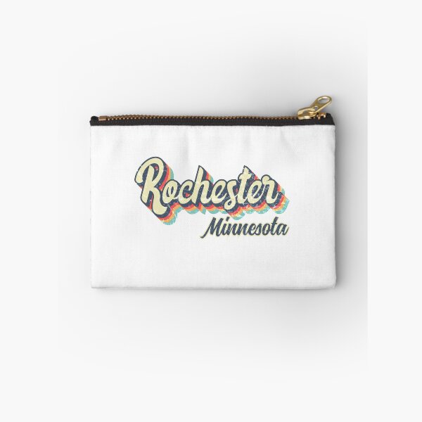 Item preview, Rochester city Minnesota Retro Vintage 70s rainbow designed and sold by Teelogic.