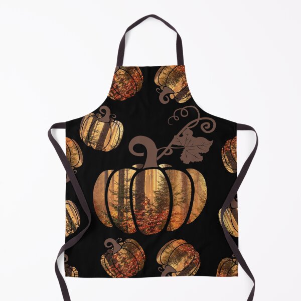 Item preview, Cute fall spooky forest colorful pumpkin - halloween - autumn - amber - burnt orange autumn pattern designed and sold by hasbeenz.