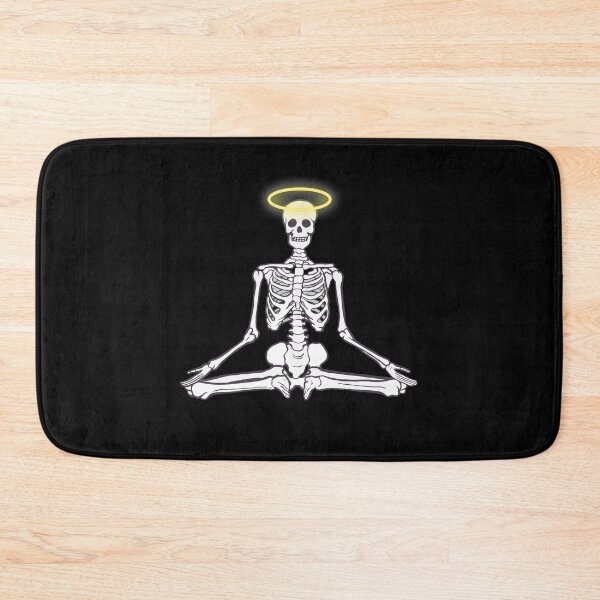 Item preview, Meditating Skeleton designed and sold by Hưng Nguyễn.