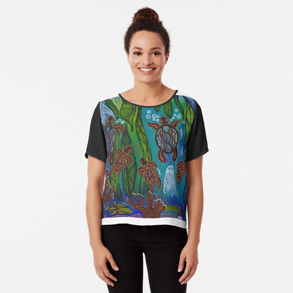 Item preview, Chiffon Top designed and sold by NativeCreations.