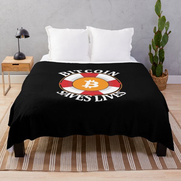 Item preview, Bitcoin Lifebuoy Saves Lives salva vidas salva vidas designed and sold by Galaxy-Corner.