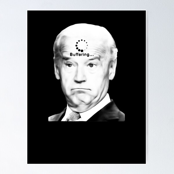 Aperçu de l'œuvre Biden Buffering Sarcastique Président Joe Cadeau Pour Républicain créée et vendue par BLACKOPALl.