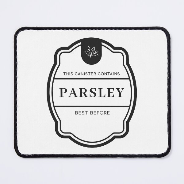 Item preview, Parsley label for spice jars designed and sold by Astralia.