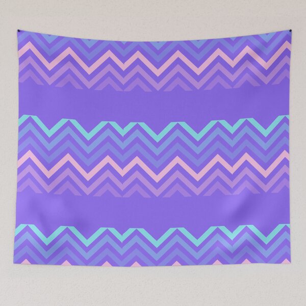 Item preview, Blue and Pink Pastel Pattern Lines designed and sold by thesandrafadzai.