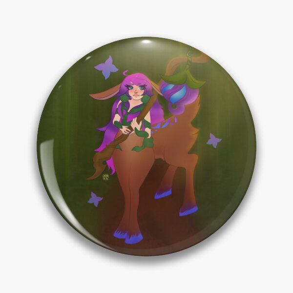Item preview, Lillia in the forest pin designed and sold by strawbrryquartz.
