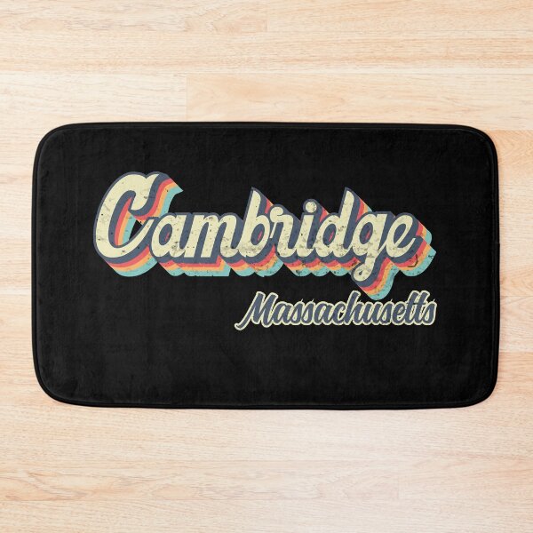 Item preview, Cambridge city Massachusetts Retro Vintage 70s rainbow designed and sold by Teelogic.