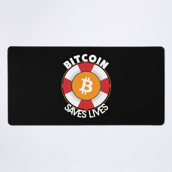 Item preview, Bitcoin Rescue Ring Saves Life designed and sold by Galaxy-Corner.