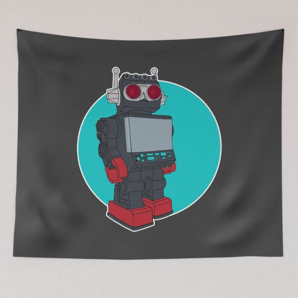 Item preview, Vintage Saturn Robot from 1980s designed and sold by Ngeblart.