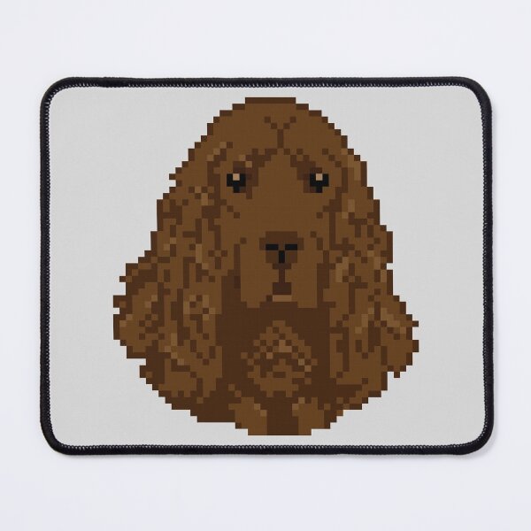 Item preview, Cocker Spaniel Dog - Pixel Art designed and sold by adlibcreative.